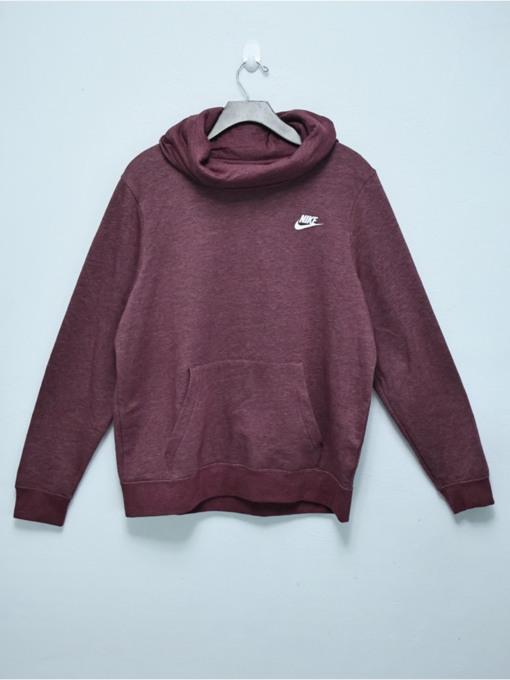 Nike Women’s Burgundy Sportswear Pullover Hoodie Sweatshirt